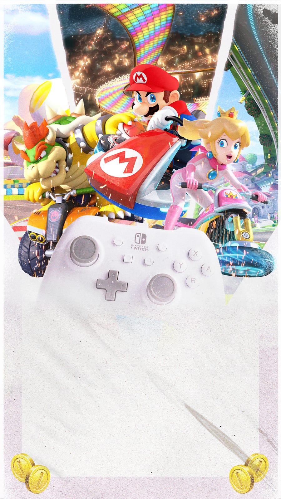 Personajes de Mario Kart 8 Deluxe